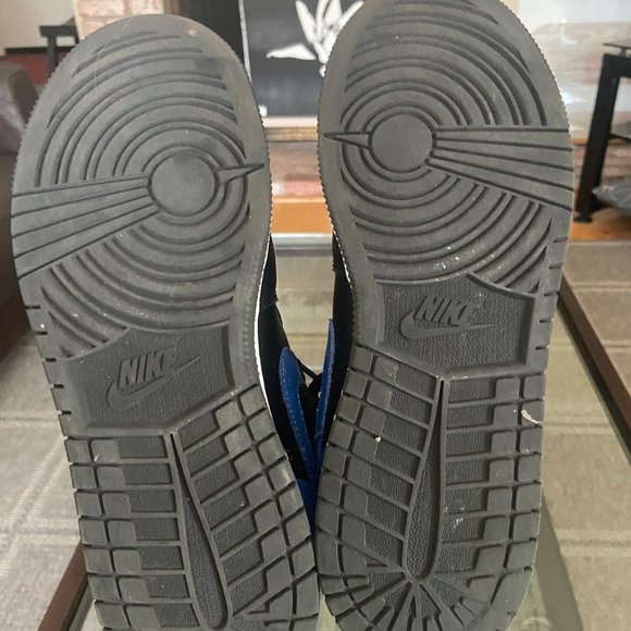 2018 Air Jordan 1 Mid 'Royal Splatter' - Picture 6 of 7